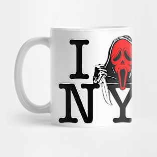 I Scream New York (Black Letters) Mug